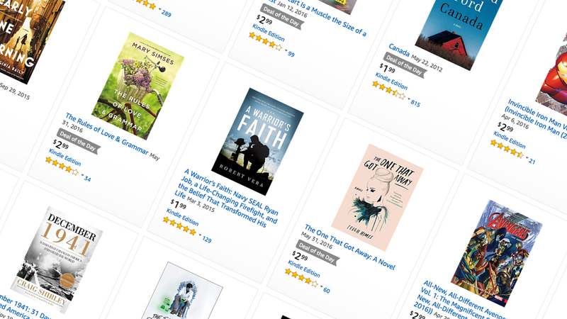 Illustration for article titled Today’s best deals: Kindle ebooks, lawn games, and more